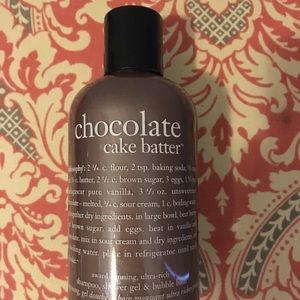 Philosophy chocolate cake batter